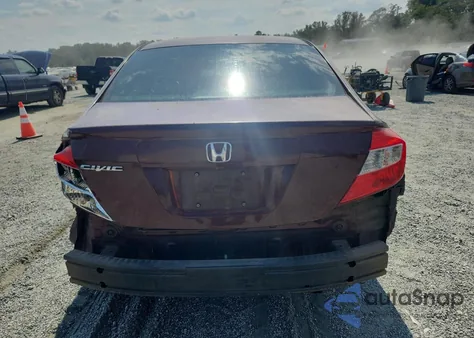 2012 Honda Civic Lx from USA, damaged, VIN 19XFB2F54CE058305
